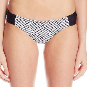 NWT Jessica Simpson Geo Side Shirred swim